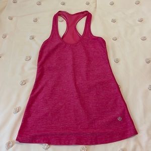 Lululemon Tank Top hot pink